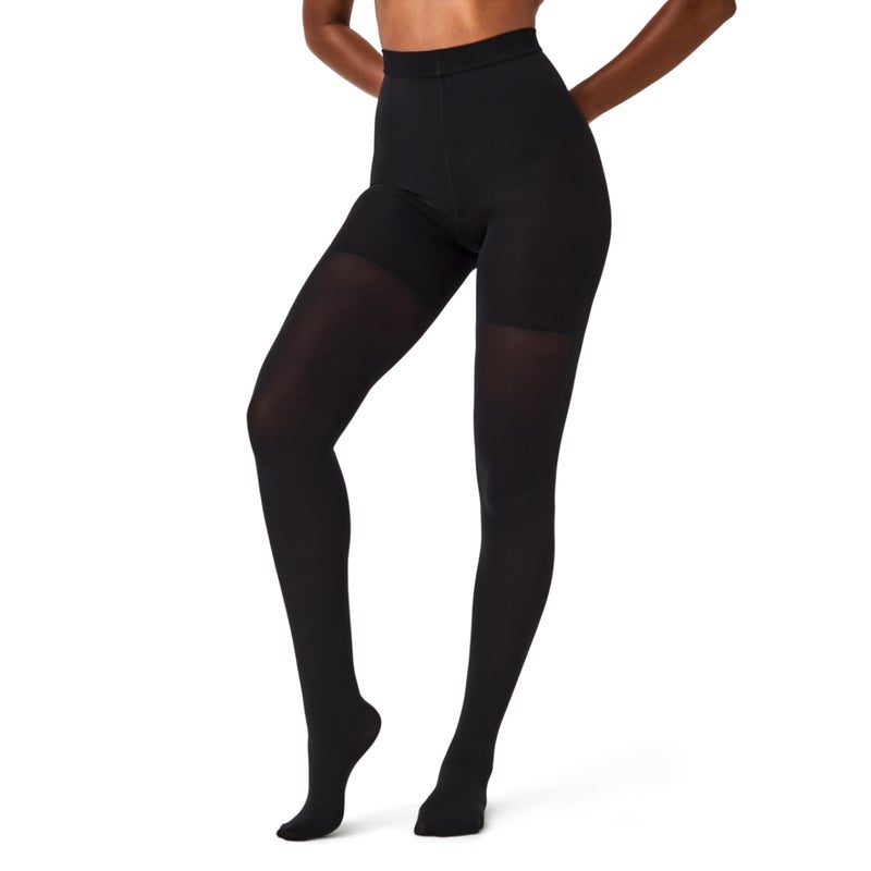 SPANX SPANXshape Shaping Mid-Thigh Tight-End Tights â€“ Level 3 Shaping â€“ Core Control Shapewear â€“ Comfortable Shaper Design - Very Black - Size B - Image 1